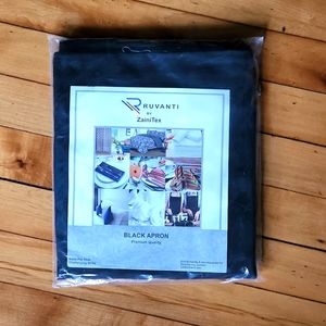 Black apron with pockets premium quality